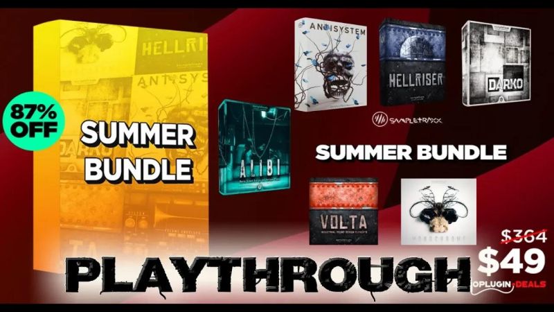 Winter Bundle Sampletraxx - Perfect Ocean Image - Desktop