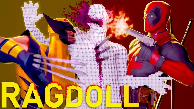 Molecular Ragdolls X Simulations Youtube - Download Modern Dark Illustration | Desktop