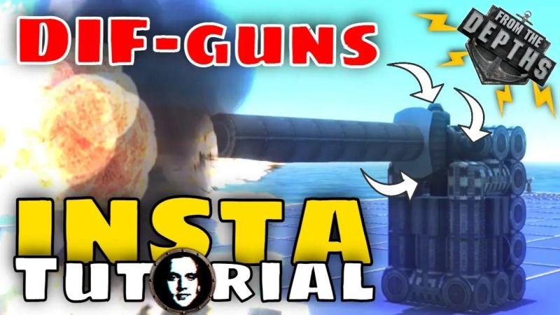 From The Depths Instant Tutorial Aps Railgun Youtube - Premium Geometric Illustration Gallery - Ultra HD