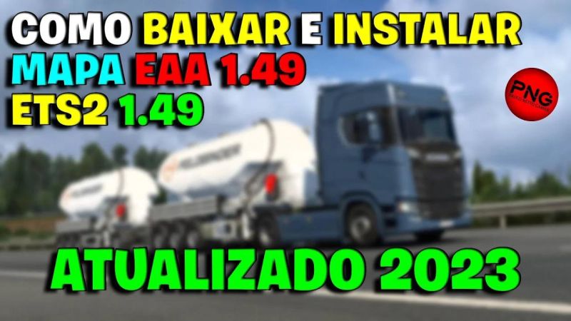 Ets2 Como Baixar E Instalar Mapa Eaa 1 49 Youtube - HD Light Illustrations for Desktop