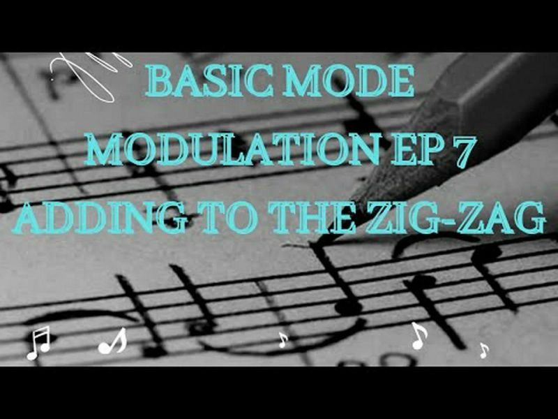 Basic Mode Modulation Ep 7 Modulation Adding To The Zig Zag - 4K Gradient Textures for Desktop