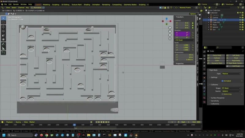 Blender Experiments - Sunset Wallpaper Collection - HD Quality