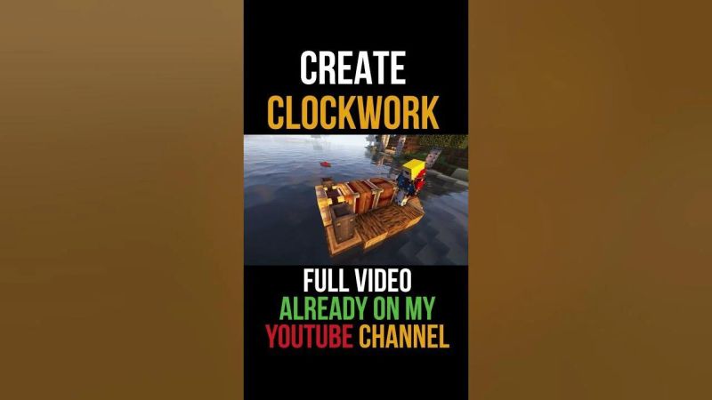 Valkyrien Skies Clockwork Tutorial Guide Propeller Minecraft Java - Landscape Illustrations - Modern Desktop Collection