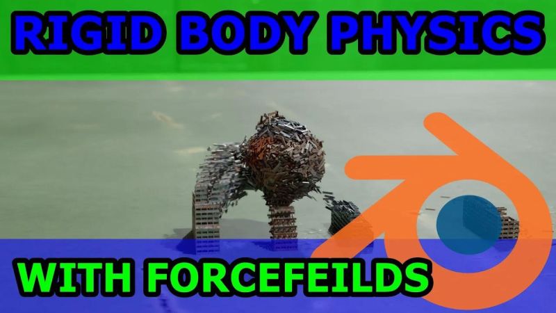 Rigid Body Physics With Forcefields Blender - Download Ultra HD Abstract Picture | 4K
