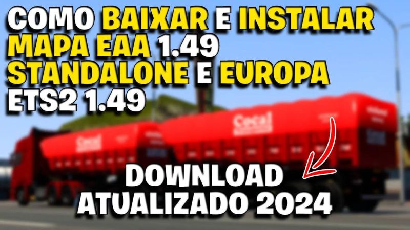 Ets2 Como Baixar E Instalar Mapa Eaa 1 49 Youtube - Minimal Backgrounds - Artistic Ultra HD Collection