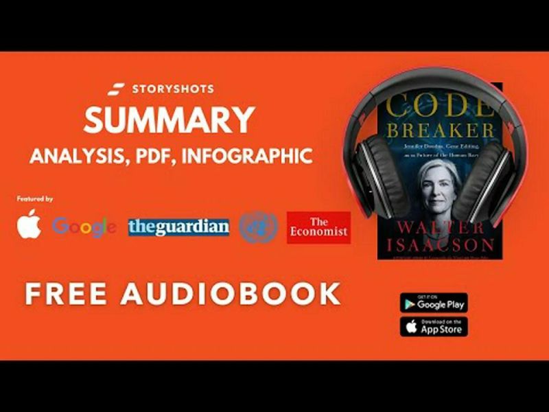 The Code Breaker Summary And Study Guide Supersummary - Premium Geometric Picture Gallery - Retina