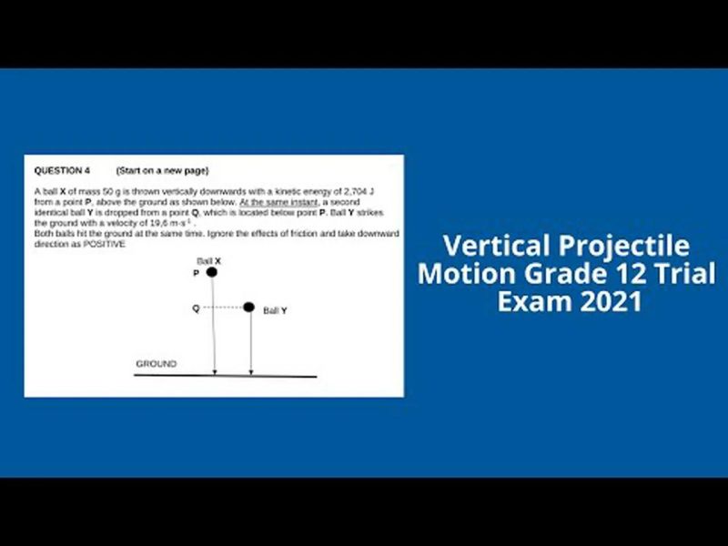 Grade 12 Physical Sciences Vertical Projectile Motion Study Notes - Creative Landscape Wallpaper - Mobile