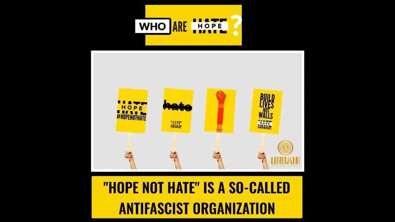 Hope Not Hate 38 Degrees - High Quality HD Colorful Designs | Free Download