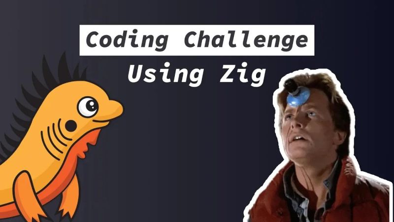 Adventofcode Programming Zig Problemsolving Codingchallenges - Perfect Landscape Image - High Resolution