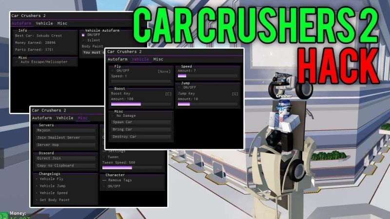 Car Crushers 2 Script Auto Farm Roblox Scripter - Landscape Backgrounds - Amazing Mobile Collection