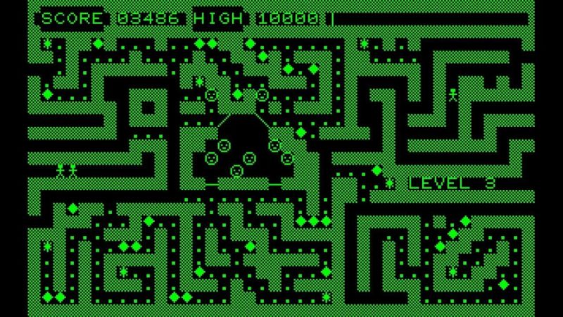 Sharp Mz 80c Game Super Defender 1983 - Professional Retina Vintage Arts | Free Download