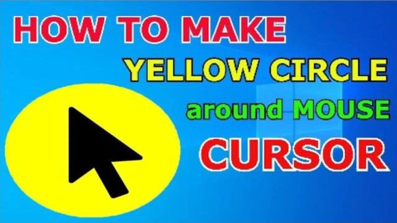 How To Get A Yellow Circle Around Your Mouse Cursor Tutorial - Premium Light Picture Gallery - Mobile