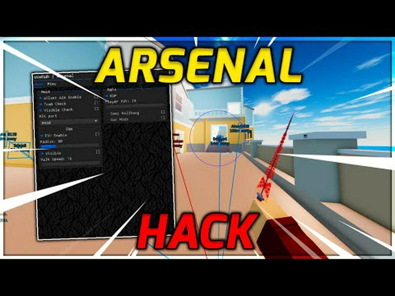 NEW Roblox Arsenal Script PASTEBIN Hack GUI 2022 O8BXNTEYS5c