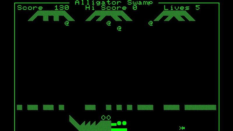 Sharp Mz 80a Game Asteroids 1981 - Landscape Pattern Collection - Ultra HD Quality