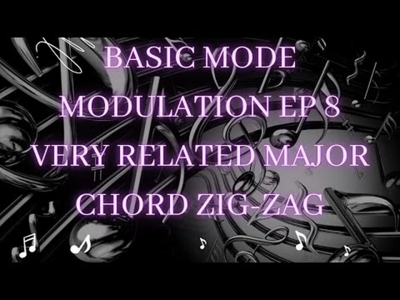 Basic Mode Modulation Ep 7 Modulation Adding To The Zig Zag - Download Stunning Abstract Design | 4K