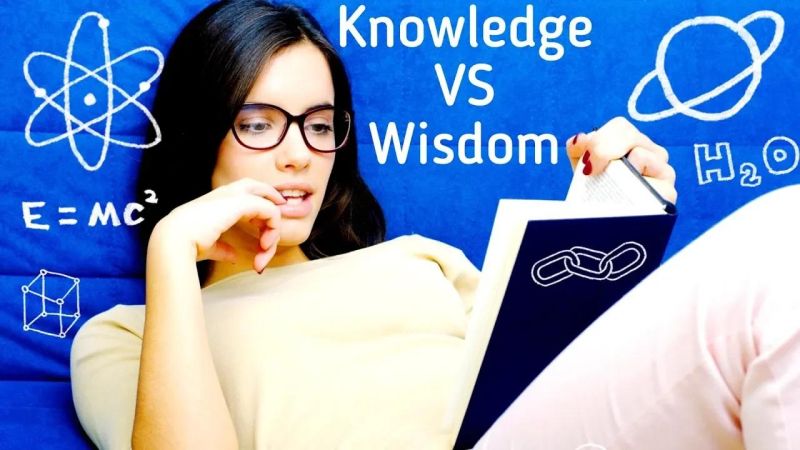 Difference Between Knowledge And Wisdom - Premium Ocean Pattern Gallery - High Resolution