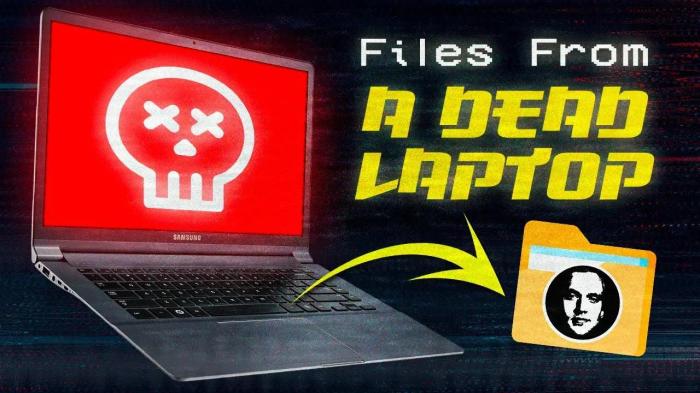 How To Recover Files From A Dead Laptop