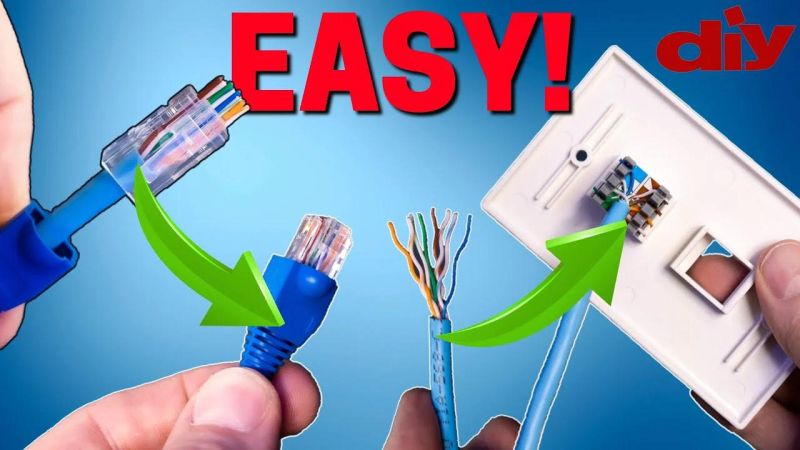How To Wire Up Ethernet Plug The Easy Way Youtube - Dark Arts - Elegant Retina Collection