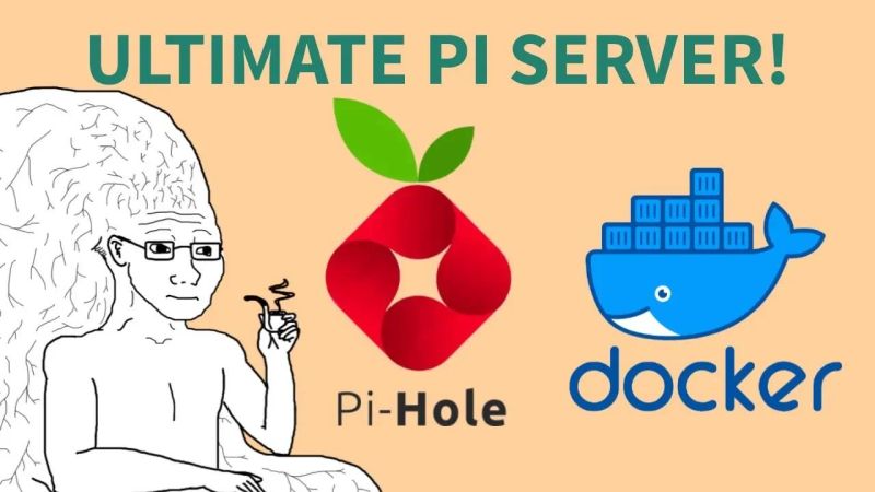 Ultimate Raspberry Pi Server Installing Raspberry Os Docker And - Premium Dark Art Gallery - HD
