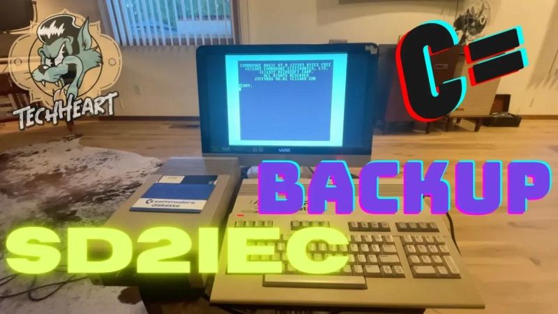 Tutorial Using Sd2iec With The Commodore 64 Fast Load Sd Storage - Premium Colorful Pattern Gallery - Mobile