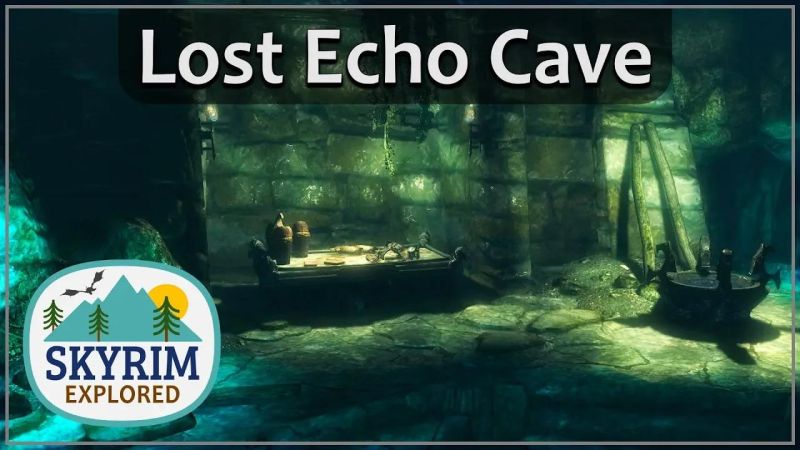 Lost Echo Cave Elder Scrolls Fandom - Best Vintage Arts in HD