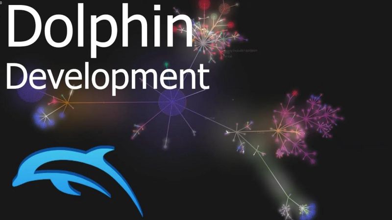 Dolphin Devpost - Premium Dark Pattern - Ultra HD