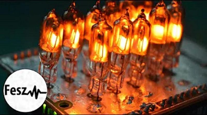 Nixie Tubes Electricity Magnetism - Best Mountain Arts in 4K