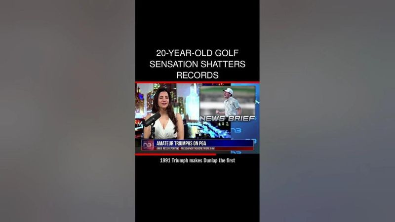 Amateur Nick Dunlap Chasing Pga Tour History At Th - Best Vintage Patterns in Mobile