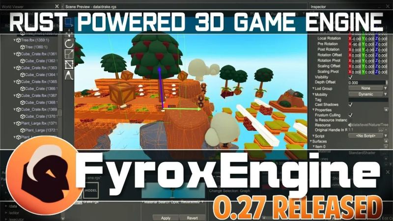 Rust Powered Fyrox Game Engine Gets A Huge Update - Download Premium Space Image | HD
