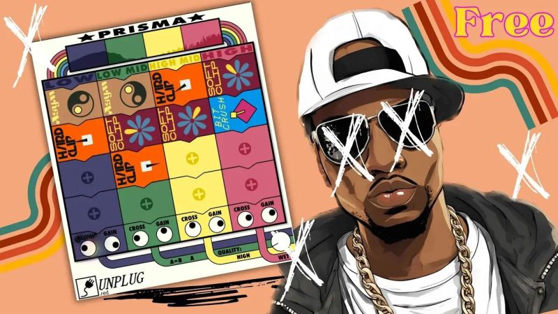 Unplugred Releases Prisma Multiband Distortion Effect Plugin - Modern Full HD Gradient Wallpapers | Free Download