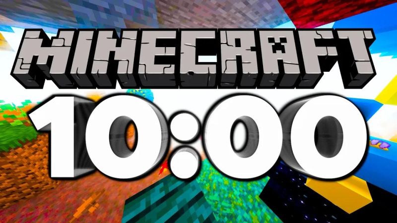 10 Minute Timer Minecraft Youtube - Artistic Space Illustration - Mobile