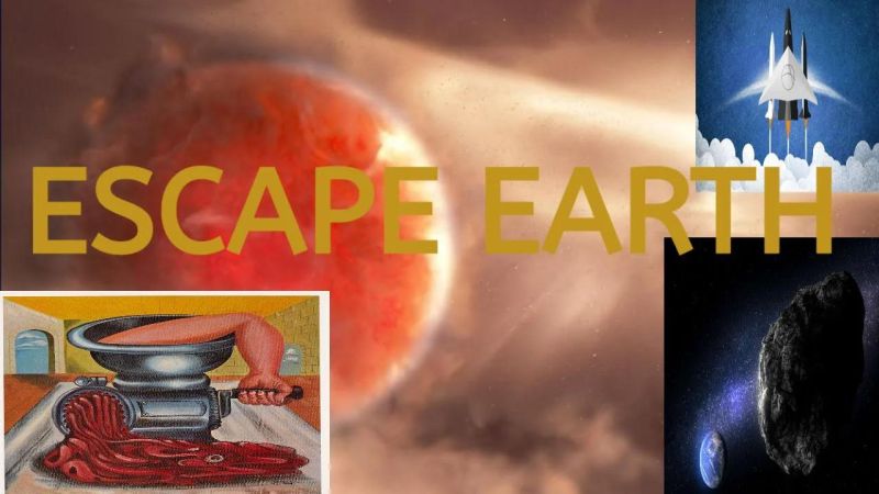 Escape Earth By Vedal - Artistic 8K Vintage Images | Free Download