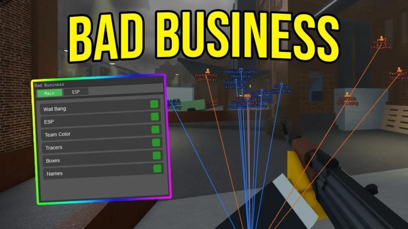 Roblox Bad Business Hack Script Kill All Silent Aim Aimbot Esp - Mountain Designs - Stunning Retina Collection