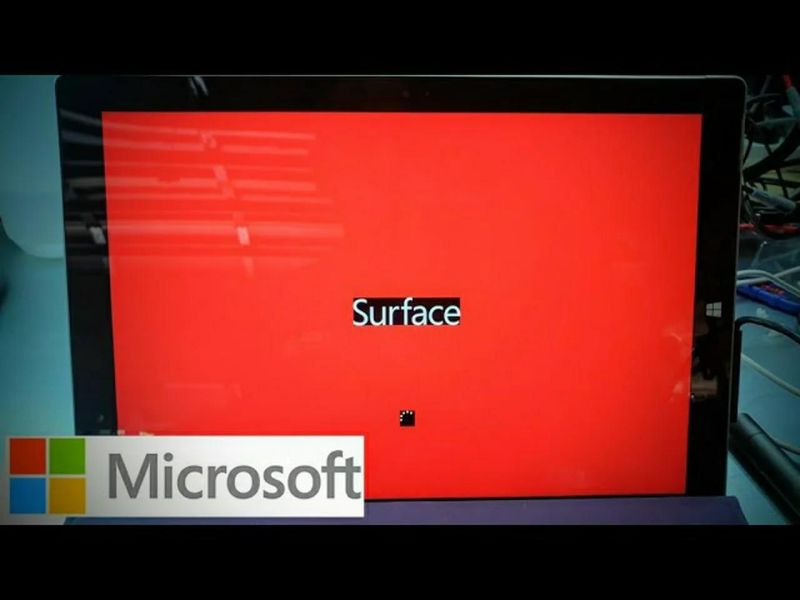 Solved Red Boot Screen Microsoft Surface Forums - Perfect Landscape Photo - Full HD