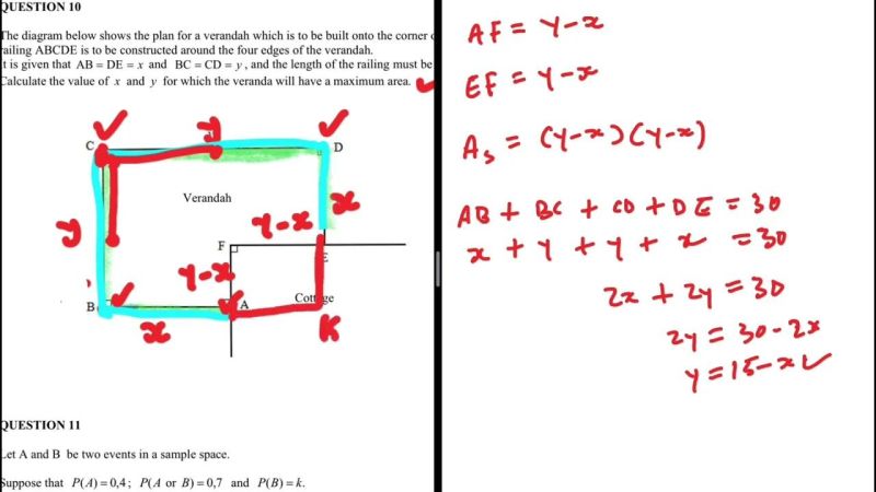 Grade 12 Maths Calculus Optimisation Introduction - Download Professional Ocean Design | Retina