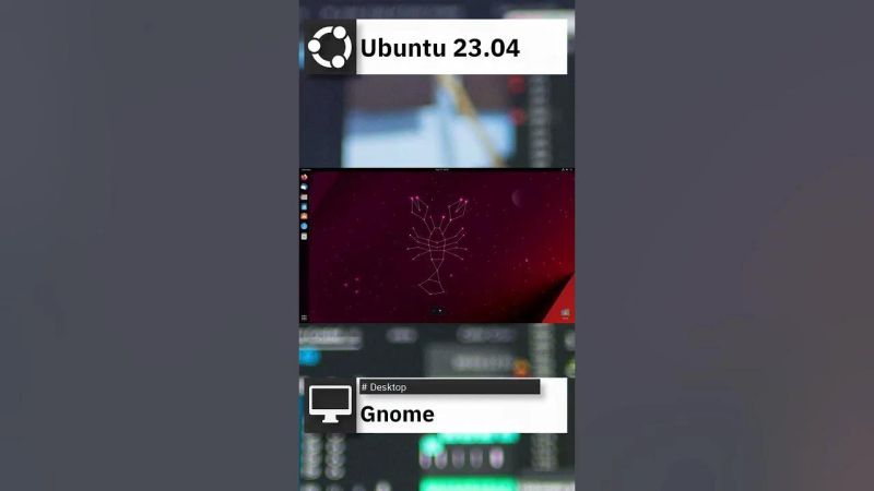Shorts Visual Exploration Ubuntu - Modern Gradient Background - 4K