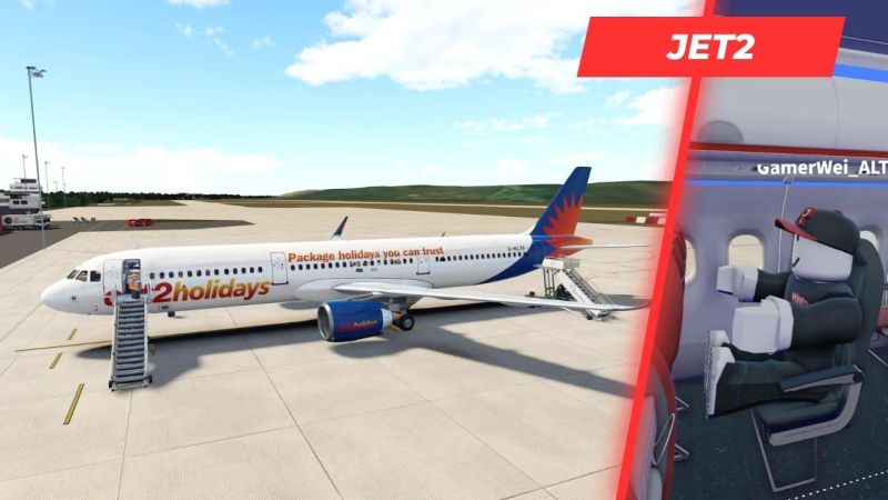 Flying Jet2 On Roblox Airline Review 1 Youtube - Ocean Wallpapers - Stunning 4K Collection