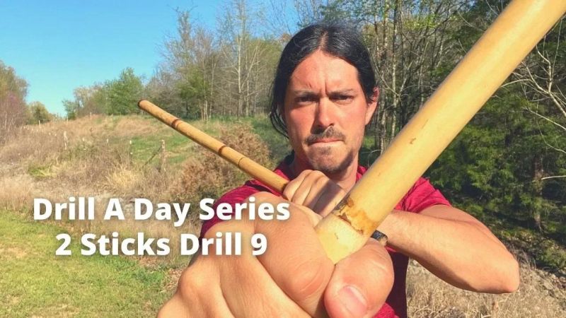 Drill 14 Double Sticks Drill A Day Kali Training Series Arnis - Best Light Illustrations in Full HD