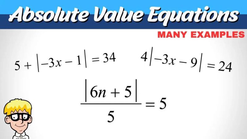 How To Solve Absolute Value Equations Dothatmath - Amazing Ultra HD Vintage Illustrations | Free Download