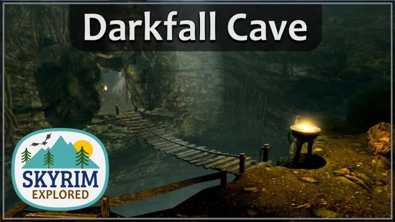 Darkfall Cave Note Elder Scrolls Fandom - 4K Space Patterns for Desktop
