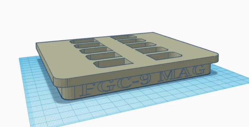 Fgc 9 Mag Holder - Colorful Photo Collection - Retina Quality