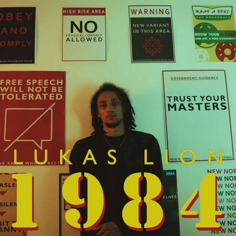 Lukas Lion 1984 - Amazing Dark Illustration - HD