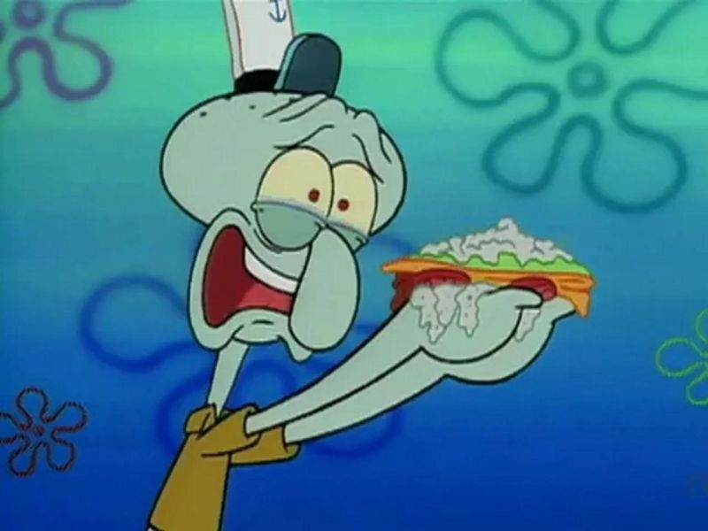 Spongebob Edited Just One Bite - Download Perfect City Image | Mobile