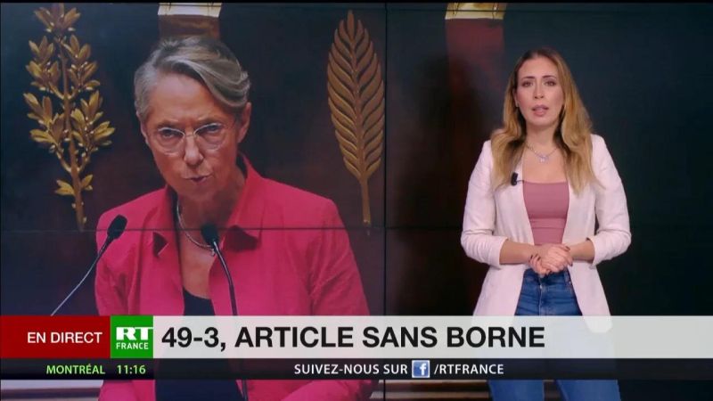 Elisabeth Borne Et Ses 49 3 La Collection Destructrice De La - Amazing Gradient Photo - Desktop