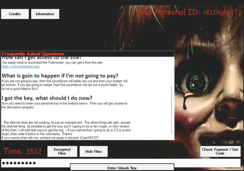 Annabelle Ransomware Sample And Analysis Tutorial Jinni - Premium Light Illustration Gallery - Full HD