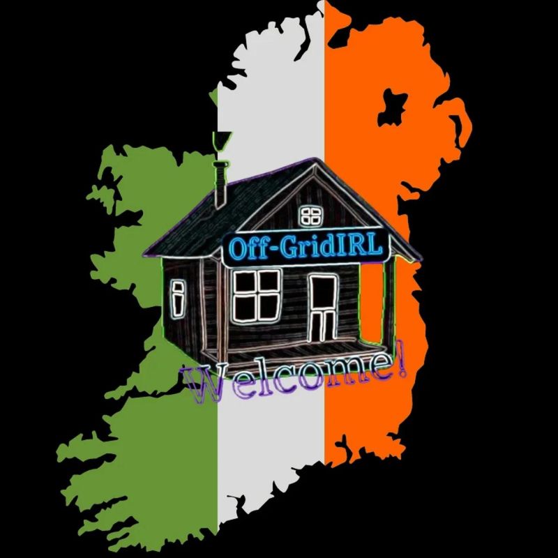 The Irish Git Chats Off Grid Ireland - Creative 8K Gradient Backgrounds | Free Download
