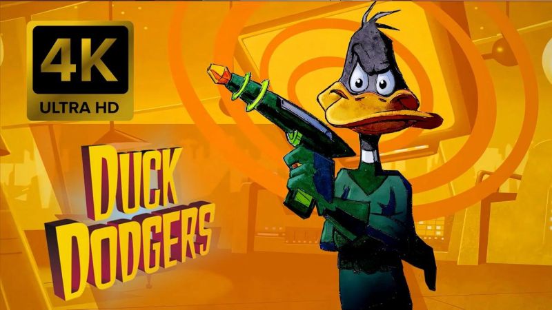 Duck Dodgers Intro Youtube - 8K Minimal Arts for Desktop