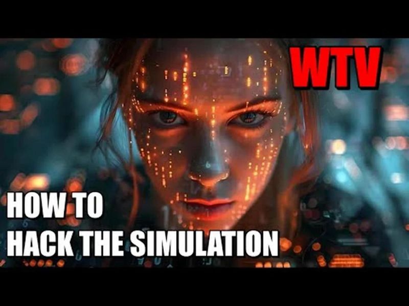 Hacking The Simulation - Amazing Sunset Image - HD