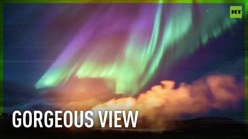 A Vortex Aurora Over Iceland Concellation - Premium Gradient Picture Gallery - 8K