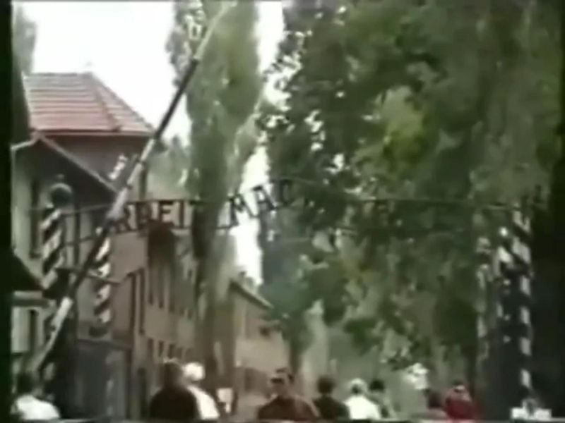 David Cole In Auschwitz Full Documentary - Incredible Colorful Image - Mobile